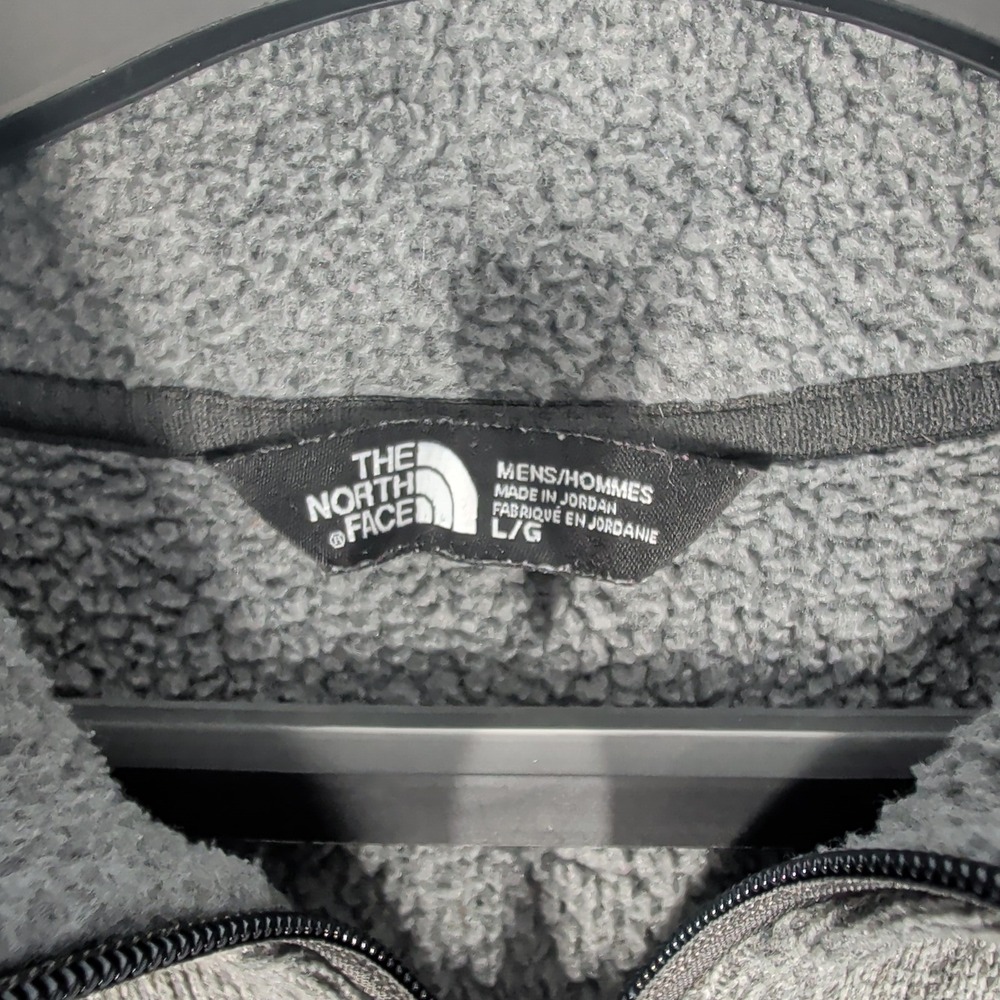 The North Face Pullover Mens L Gray Gordon Lyons 1/4 Zip Fleece Sweater Outdoor - Picture 5 of 9